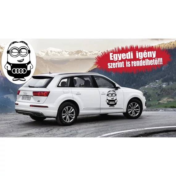 Audi autómatrica - Minion audi jellel