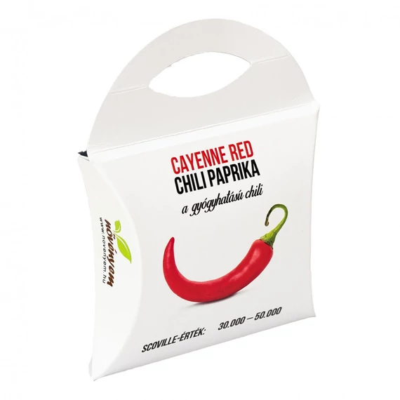 Cayenne red chili paprika magok díszdobozban, Cayenne red chili paprika magok díszdobozban