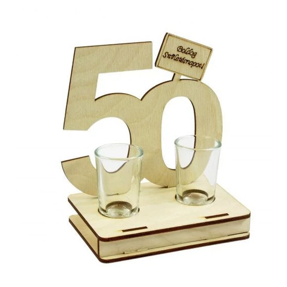 Fa italszett - 50. Születésnapra, Fa italszett - 50. Születésnapra