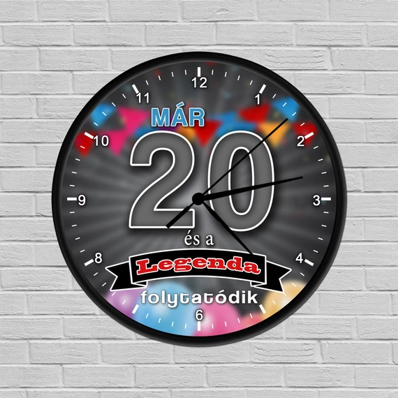 Legendás születésnapi óra 20, Legendás születésnapi óra 20