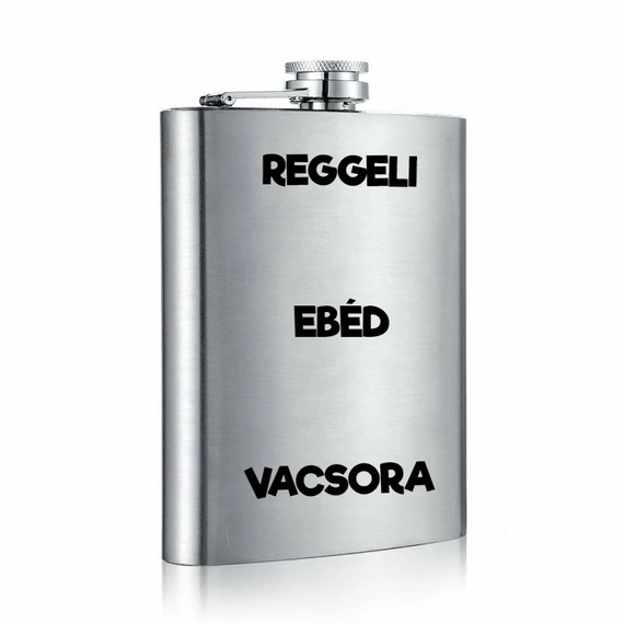 Fém laposüveg - Reggeli, ebéd vacsora, Fém laposüveg - Reggeli, ebéd vacsora