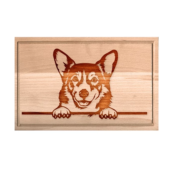 Corgie vágódeszka - nagy, Corgie vágódeszka - nagy