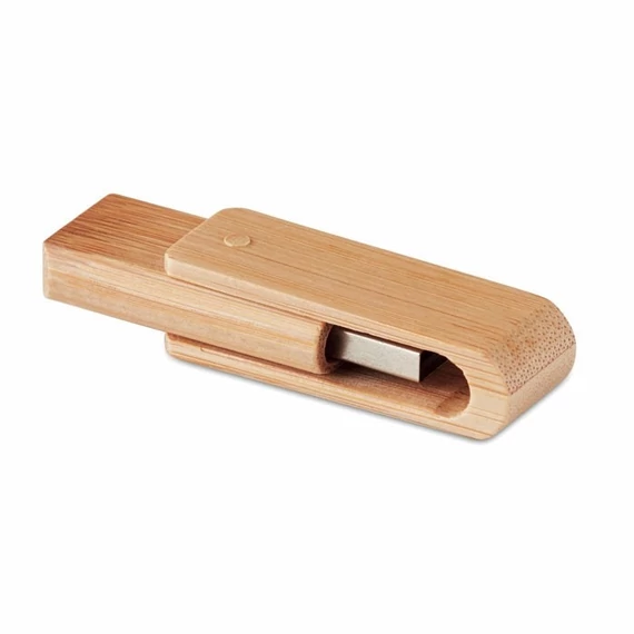 Bambusz pendrive gravírozással - 16GB