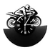 Kép 2/4 - Speedmotoros bakelit óra, Speedmotoros bakelit óra