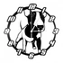 Kép 2/4 - Bakelit óra - bullterrier, Bakelit óra - bullterrier