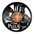 Kép 4/4 - Bakelit falióra - Pizza, Bakelit falióra - Pizza