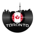 Kép 2/4 - Bakelit falióra - Toronto, Bakelit falióra - Toronto