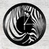Kép 1/4 - Bakelit falióra - zebra, Bakelit falióra - zebra