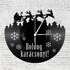 Kép 1/4 - Bakelit óra - karácsony, Bakelit óra - karácsony