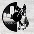 Kép 1/4 - Bakelit óra - Boston Terrier, Bakelit óra - Boston Terrier