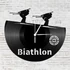 Kép 1/4 - Bakelit óra - Biatlon, Bakelit óra - Biatlon