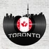 Kép 1/4 - Bakelit falióra - Toronto, Bakelit falióra - Toronto