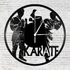 Kép 1/4 - Bakelit falióra - Karate 2, Bakelit falióra - Karate 2