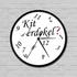 Kép 1/4 - Kit érdekel? vicces falióra, Kit érdekel? vicces falióra