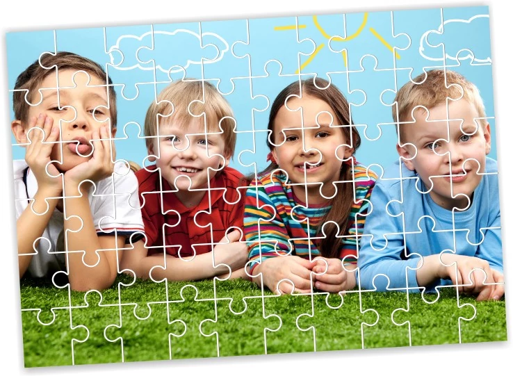 Egyedi fényképes kirakó, puzzle gyártás, nyomtatás - A4 méretben