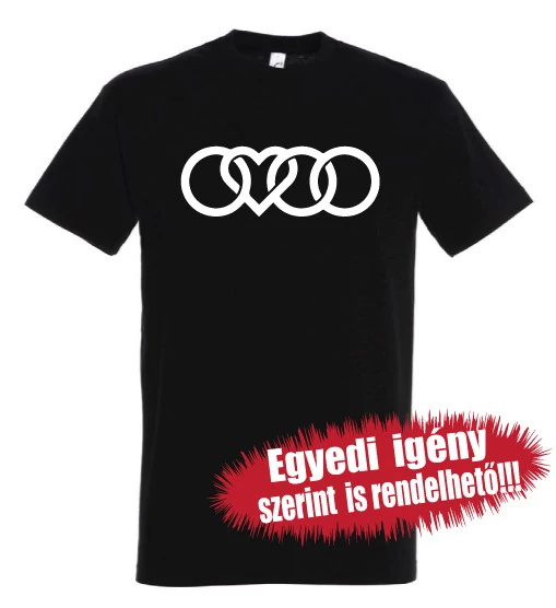 AUDI póló - Audi jelben szív