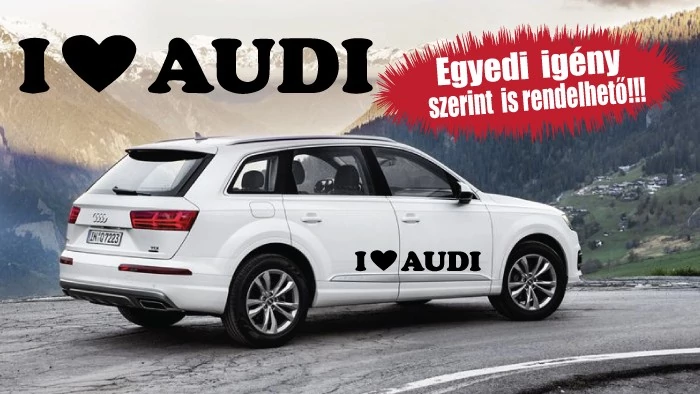 Audi autómatrica - I love Audi 