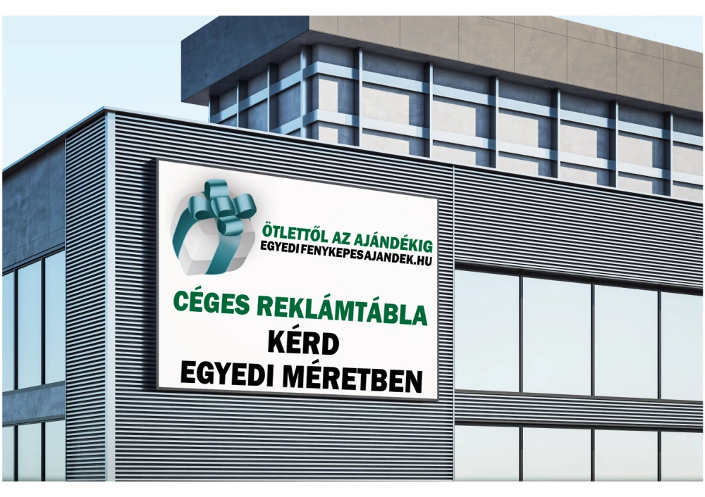 Céges reklámtáblák, hirdetőtáblák