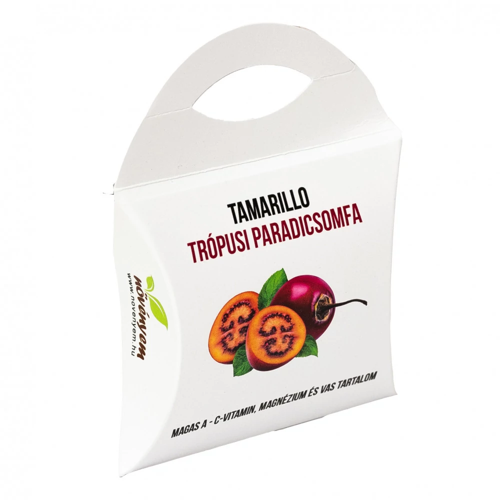 Tamarillo trópusi paradicsomfa magok díszdobozban, Tamarillo trópusi paradicsomfa magok díszdobozban