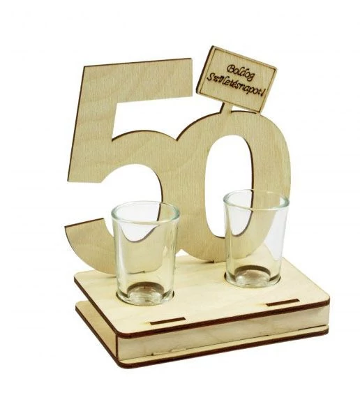 Fa italszett - 50. Születésnapra, Fa italszett - 50. Születésnapra